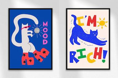 معرفی محصولات تابلو دیواری Wallaxy