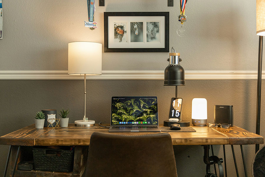 پگبورد ولکسی - minimalistic desk